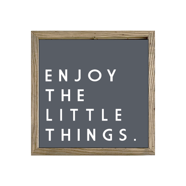 16x16 Thin Oak | Charcoal Canvas