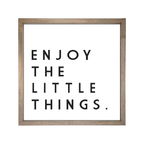 24x24 Thin Oak | White Canvas