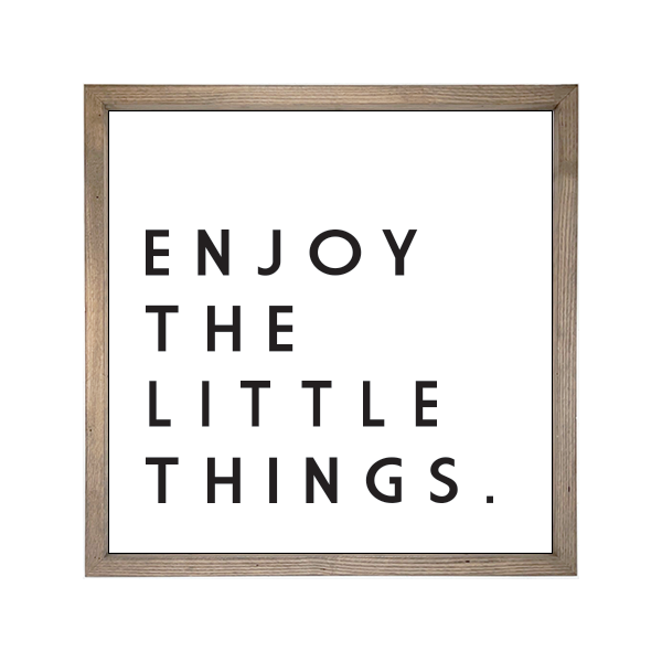 24x24 Thin Oak | White Canvas