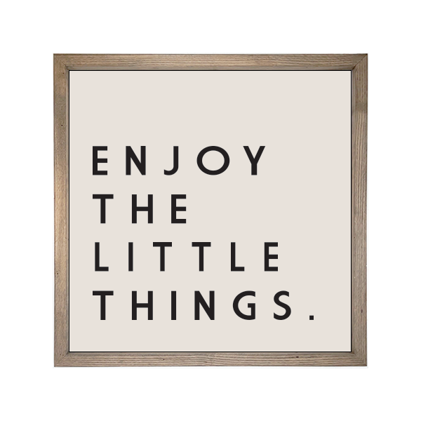 24x24 Thin Oak | Natural Canvas