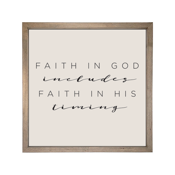 24x24 Thin Oak | Natural Canvas