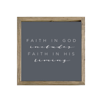 16x16 Thin Oak | Charcoal Canvas