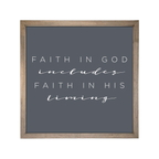 24x24 Thin Oak | Charcoal Canvas