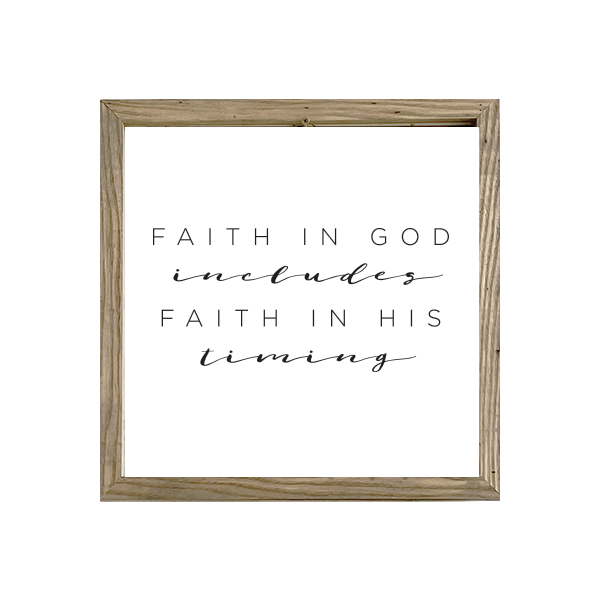 16x16 Thin Oak | White Canvas