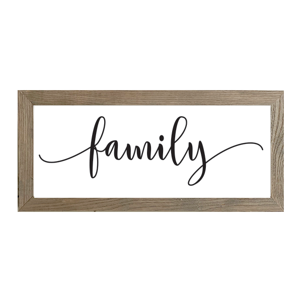 16x7 Thin Oak | White Canvas