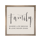 24x24 Thin Oak | Natural Canvas