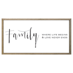 35x18 Thin Oak | White Canvas