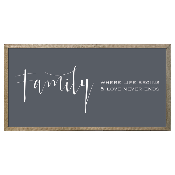 35x18 Thin Oak | Charcoal Canvas