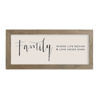 16x7 Thin Oak | Natural Canvas