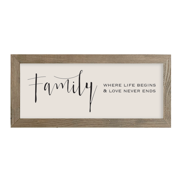 16x7 Thin Oak | Natural Canvas