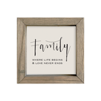 8x8 Thin Oak | Natural Canvas