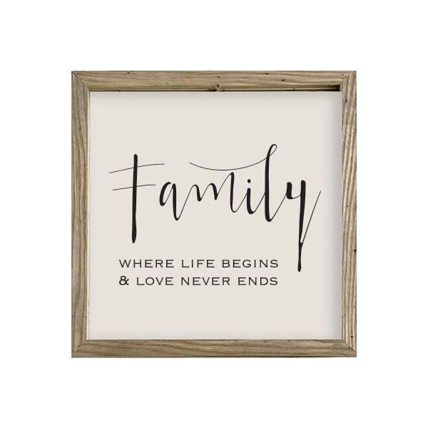 16x16 Thin Oak | Natural Canvas