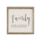 16x16 Thin Oak | Natural Canvas