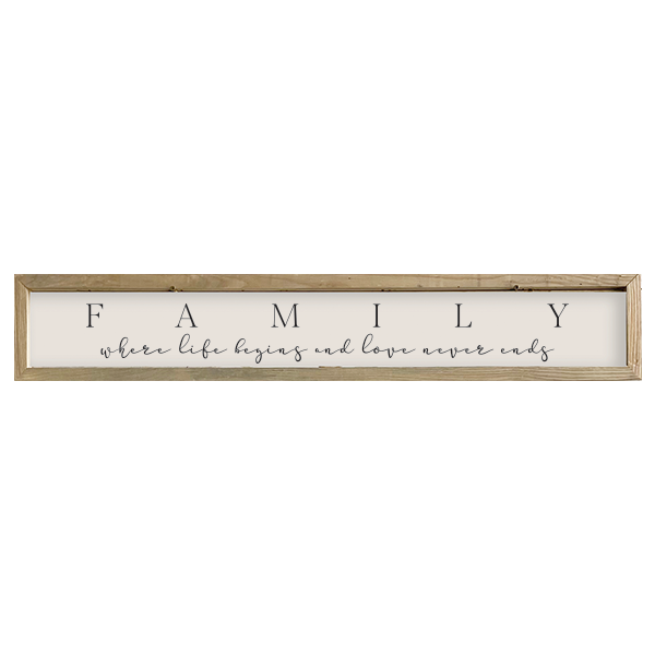 41x7 Thin Oak | Natural Canvas