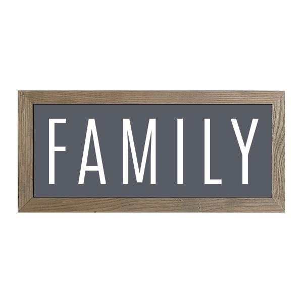 16x7 Thin Oak | Charcoal Canvas