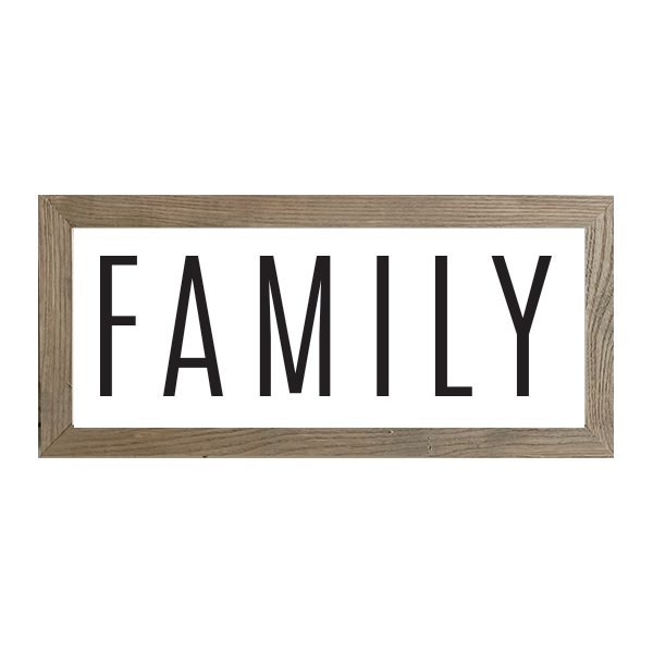 16x7 Thin Oak | White Canvas