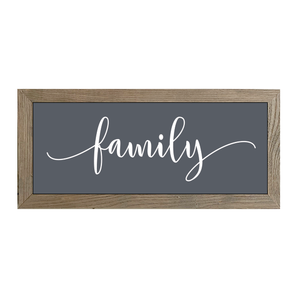 16x7 Thin Oak | Charcoal Canvas