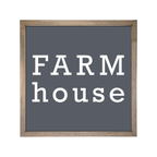 24x24 Thin Oak | Charcoal Canvas