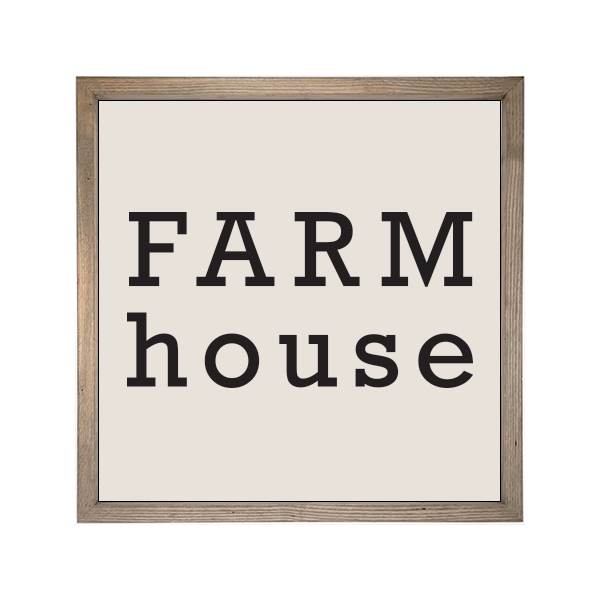 24x24 Thin Oak | Natural Canvas