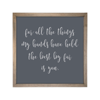 24x24 Thin Oak | Charcoal Canvas