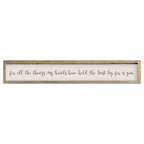 41x7 Thin Oak | Natural Canvas