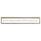 41x7 Thin Oak | White Canvas