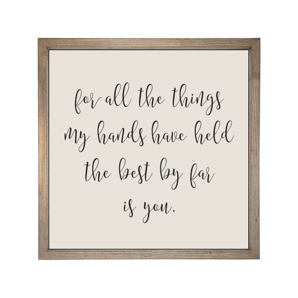 24x24 Thin Oak | Natural Canvas