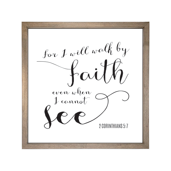 24x24 Thin Oak | White Canvas