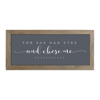 16x7 Thin Oak | Charcoal Canvas