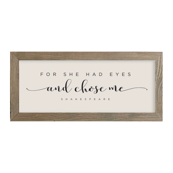 16x7 Thin Oak | Natural Canvas