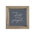 8x8 Thin Oak | Charcoal Canvas