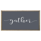 35x18 Thin Oak | Charcoal Canvas