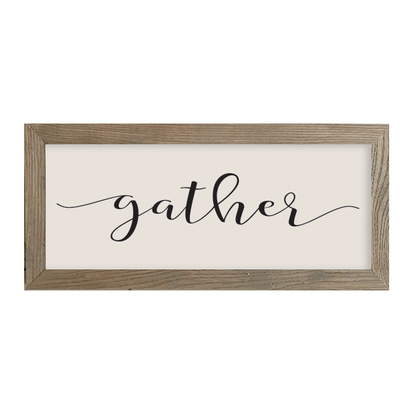 16x7 Thin Oak | Natural Canvas