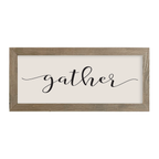 16x7 Thin Oak | Natural Canvas