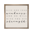 24x24 Thin Oak | Natural Canvas