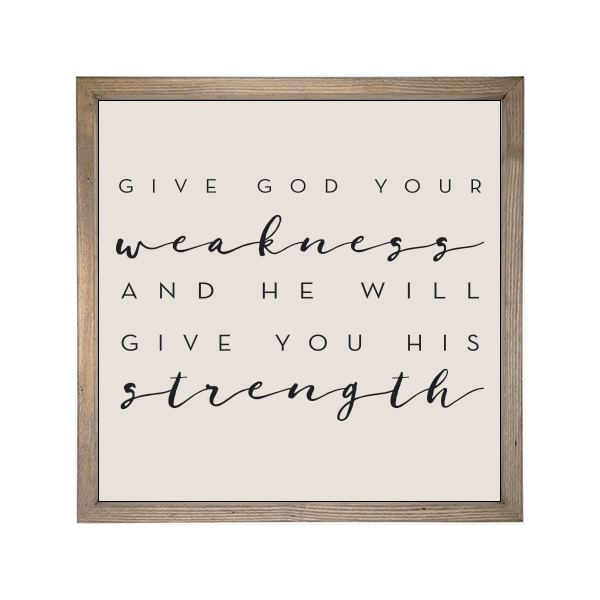 24x24 Thin Oak | Natural Canvas