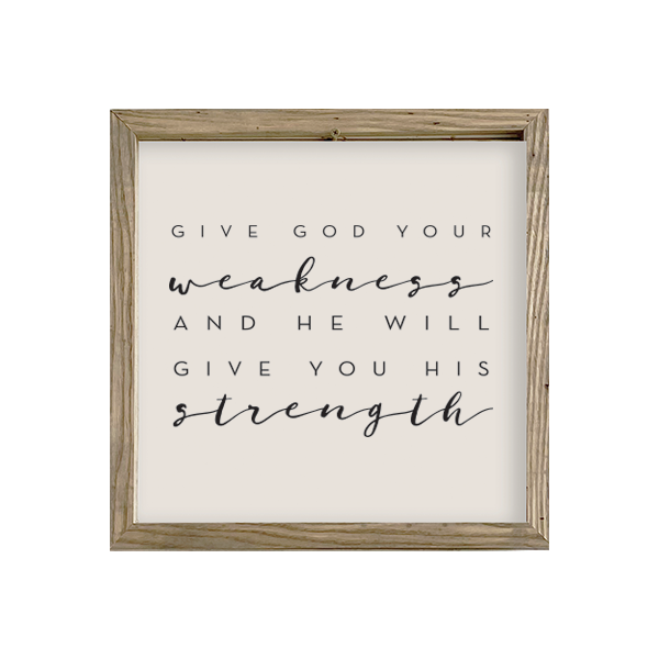 16x16 Thin Oak | Natural Canvas