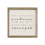 16x16 Thin Oak | Natural Canvas