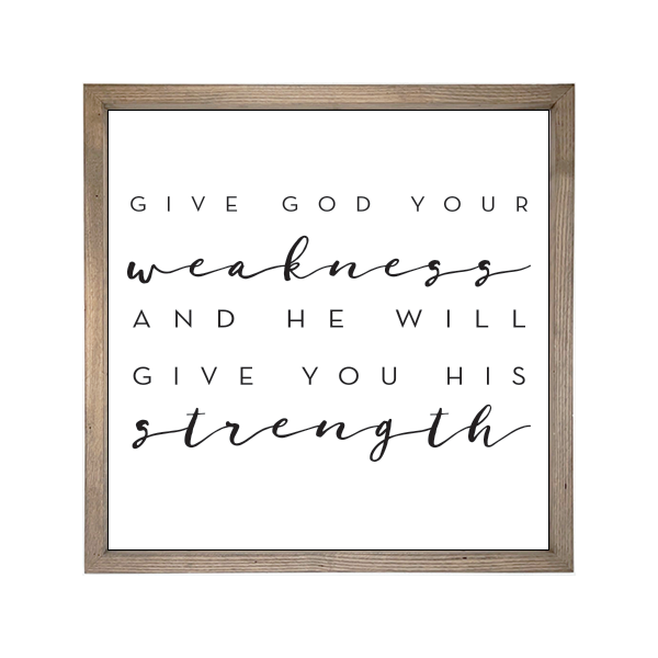 24x24 Thin Oak | White Canvas