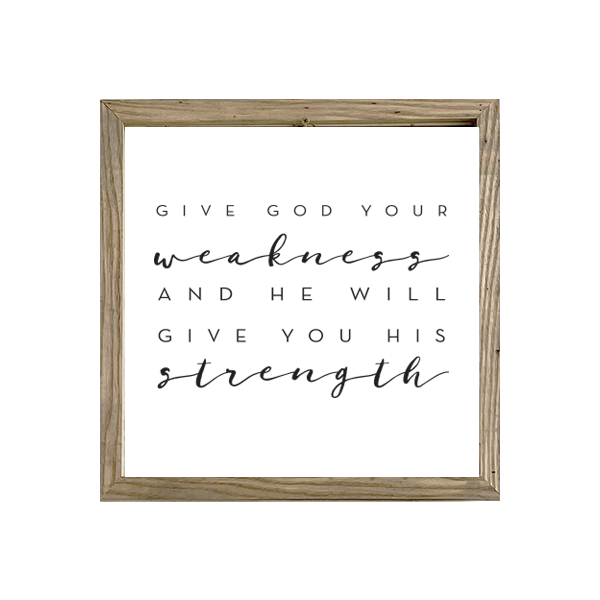 16x16 Thin Oak | White Canvas