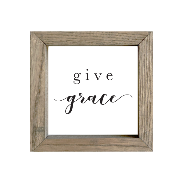 8x8 Thin Oak | White Canvas