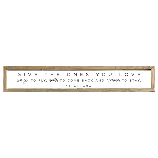 41x7 Thin Oak | White Canvas