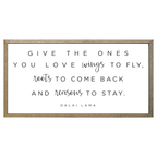 35x18 Thin Oak | White Canvas