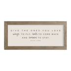 16x7 Thin Oak | Natural Canvas