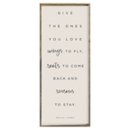 24x60 Thin Oak | Natural Canvas