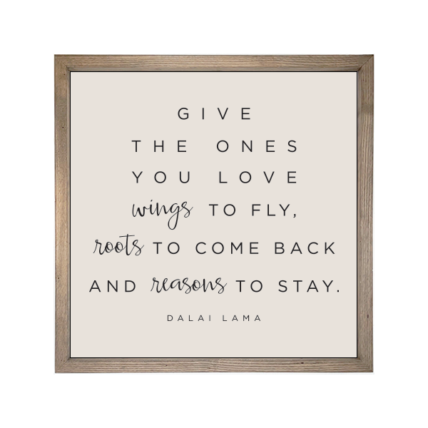 24x24 Thin Oak | Natural Canvas