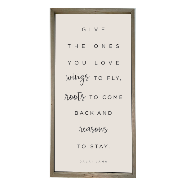 24x48 Thin Oak | Natural Canvas