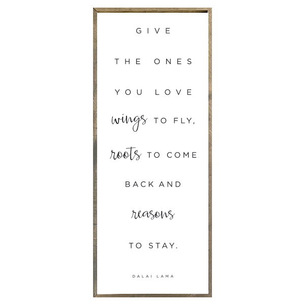 24x60 Thin Oak | Natural Canvas