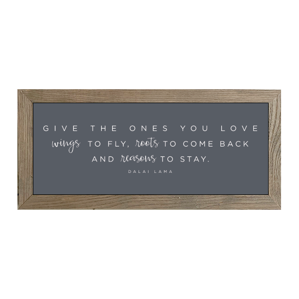 16x7 Thin Oak | Charcoal Canvas