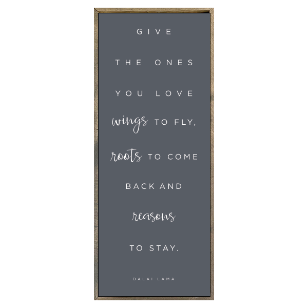 24x60 Thin Oak | Natural Canvas